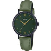 Casio LTP-VT02BL-3AUDF Yeşil Kadın Kol Saati