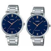 Casio MTP-LTP-VT01D-2BUDF Çift Kol Saati