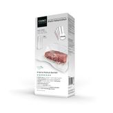 CASO Profesyonel folyo rulosu 30 x 600 cm / 2 rulo, tüm çubuk vakumlama makineleri için, BPA içermez, çok güçlü ve yırtılmaz yakl. 150µm, kaynatılabilir, Sous Vide uyumlu, tekrar kullanılabilir, folyo kaynak cihazları için uygundur