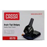 Cassa Arşiv Tipi Delgeç Siyah 65 Sayfa