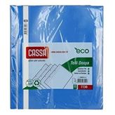 Cassa Mavi 50'li 2 Paket Plastik Telli Dosya