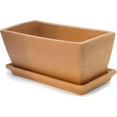 Cassetta Garda 32 cm Toprak Saksı Terracota
