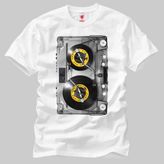 Cassette Turntable Erkek Tişört - M - Beyaz