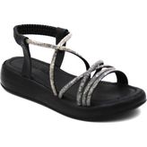 Castle Black 35250-1 Kadın Sandalet - Siyah