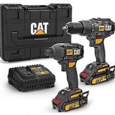 Cat DX71 + DX12K Darbeli Matkap Kombo Set