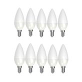 Cata 10 Adet 5w Beyaz Işık Led Mum Ampul Buji Ampul Avize Ampulü E14 Ince Duylu Ct 4076 6400 Kelvin