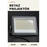 Cata 100W 6500K Beyaz Led Projektör