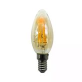 Cata 4W Buji Rustik Led Ampul E-14 Duy (Amber)