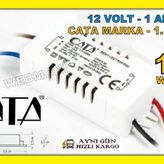 Cata CT-2566 1 Amper Şerit Led Trafo Adaptör