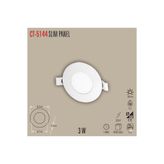 Cata ( CT-5144 ) Slim Panel 3W LED Panel Armatür – GÜNIŞIĞI (3200K)