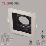 Cata CT-5225 Pars Kare Ampul Dahil Spot