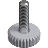 CATEKSSS M6 Mini Sıkma Ayar Vidası, Bingo Ayak, Pingo Ayak Çap: 20 mm Vida Uzunluğu 10 mm Beyaz - 2’li Paket