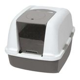 Catit 50695 57x46x43 cm Gri Kapalı Filtreli Jumbo Kedi Tuvaleti