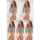 C&City 523 Ten 5'li Bikini Kadın Külot