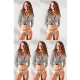 C&City 5'li 523 Ten L Kadın Bikini Külot