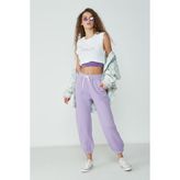 C&City 906 Lila Jogger Kadın Eşofman Altı