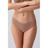 C&City Lazer Kesim Dikişsiz String, Cappucino, Kadın