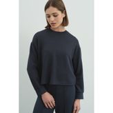 C&City Pure Touch Basic Sweatshirt CC7005 Füme