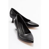 Ccway Kadın Stiletto Ayakkabı SİYAH CİLT