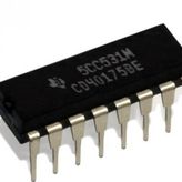 CD 40175B DIP-16 ENTEGRE DEVRE
