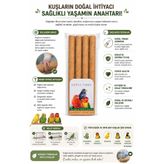 cdk Kumlu Tünek 4’lü Set – Doğal Tırnak Aşındırıcı Kafes Tüneği | Muhabbet Kuşu, Kanarya, Sevda - Cennet ve Sultan Papağanı İçin