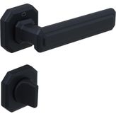 ÇEBİ A5101010 KING PC24 MODERN KAPI KOLU - Mat Siyah - WC