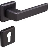 Çebi Kapı Kolu Modern A5106 Carlı MP27 YALE KAPI KOLU - Antrasit