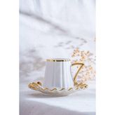 Cecily 6 Kişilik Kahve Fincanı Takımı - 90 ml