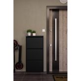 Ceha 3'lü Metal Ayakkabılık - Siyah K.AYK-3 /AB9005
