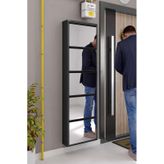 Ceha 5'li Metal Ayakkabılık - Siyah/aynalı K.AYK-5/A/P9005