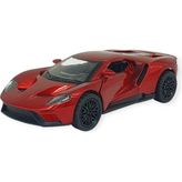 Çek Bırak Metal Arabalar 13 cm - SR2211- Kırmızı (Lisinya)