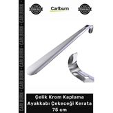 #Çekecek Metal Sağlam Kalın Yapılı Yerli İmalat Çelik Krom Kaplama Ayakkabı Çekeceği Kerata 75 Cm