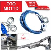 Çekme Halatı 2 Ton Çelik İzoleli 2,6 Mt 8 Mm