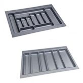 Çekmece İçi Kaşıklık Ve Kepçelik 2 Li Set 75 X 49 Cm Gri