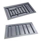 Çekmece İçi Kaşıklık Ve Kepçelik 2 Li Set 85 X 49 Cm Gri