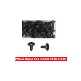 CEKSAN Sac Vidası Rysb Pullu Başlı Siyah Vida 4.2x19mm 50 Adet