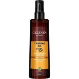 Celenes SPF15 200 ml Bronzlaştırıcı Güneş Yağı