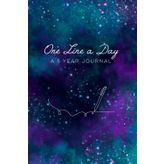 Celestial One Line a Day (Blank Journal for Daily Reflections, 5 Year Diary Book)