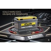 Çelik Akü 135 Amper 12V