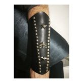 çelik belt vintega Yıldızlı Kuru kafalı bileklik