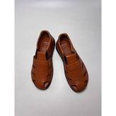 Çelik Çelık 5065 Hakıkı Derı Sandalet Taba