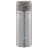 ÇELİK İÇLİ MATARA 350ML METALİK GRİ