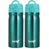 ÇELİK İÇLİ MATARA 350ML TURKUAZ (2 paketi)