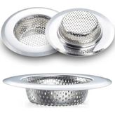 Çelik Lavabo Süzgeci (11,5 Cm) Çelik 1 Parça