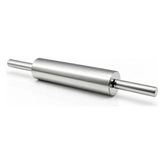 Çelik Metal Hamur Merdanesi 40 cm - Altın