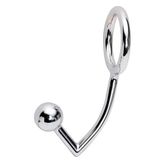 Çelik Penis Halkalı Anal Plug - SM396