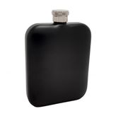 Çelik üzeri Mat Siyah 5 oz 150 ml İçki Matarası py84sy