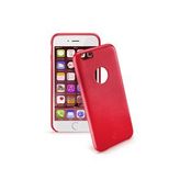 Cellular Line iPhone 6S/6 Class Suni Deri Kılıf Kırmızı CLASSIPH647R