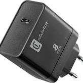 Cellular Line Usb 65W Type-C Siyah Şarj Adaptörü