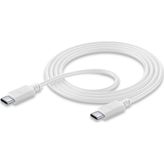 Cellular Line USB Type-C to USB Type-C Beyaz Şarj Kablosu